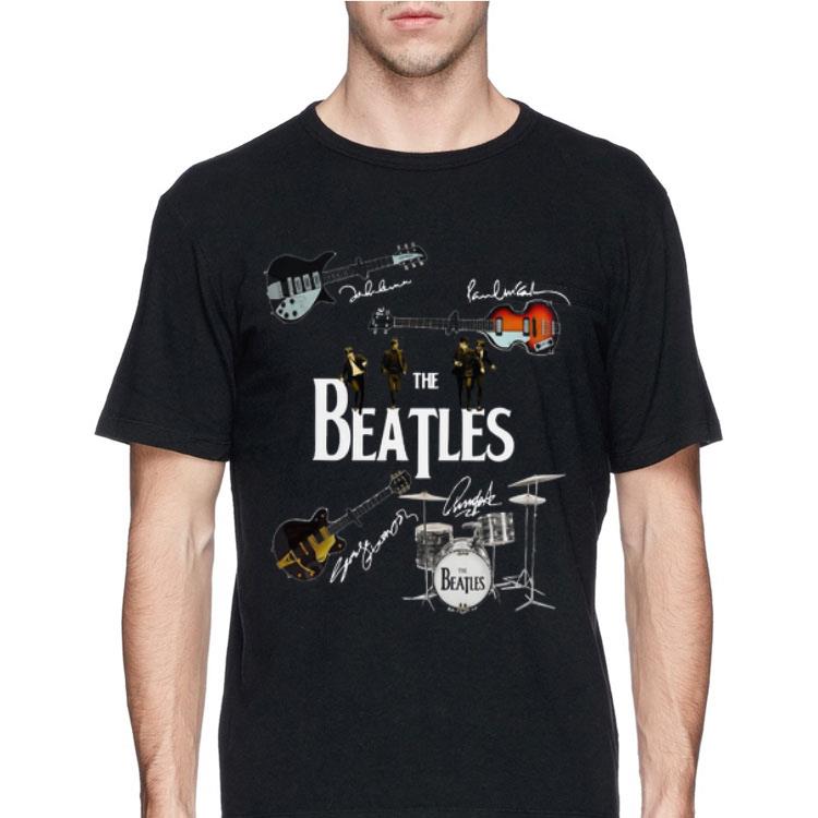 the beatles musical signatures shirt 8 the beatles musical signatures shirt