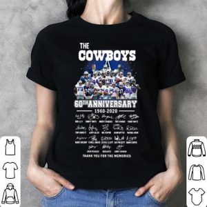 The Cowboys 60th Anniversary Thank You For The Memories Signatures