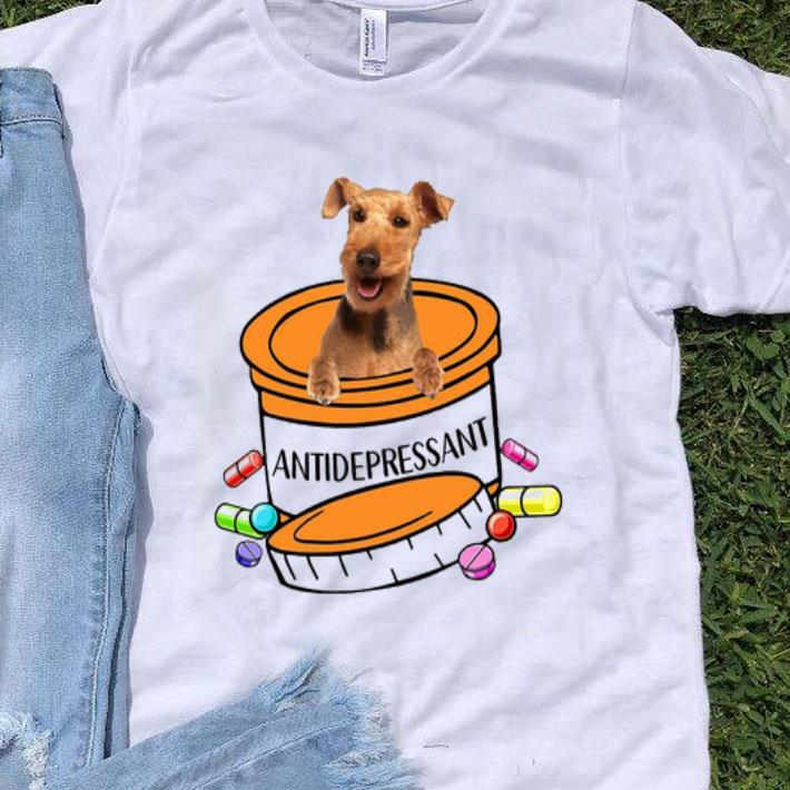 Welsh Terrier Antidepressant Dog Lovers shirt
