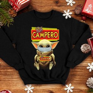 Star Wars Baby Yoda Face Mask Hug Pollo Campero shirt
