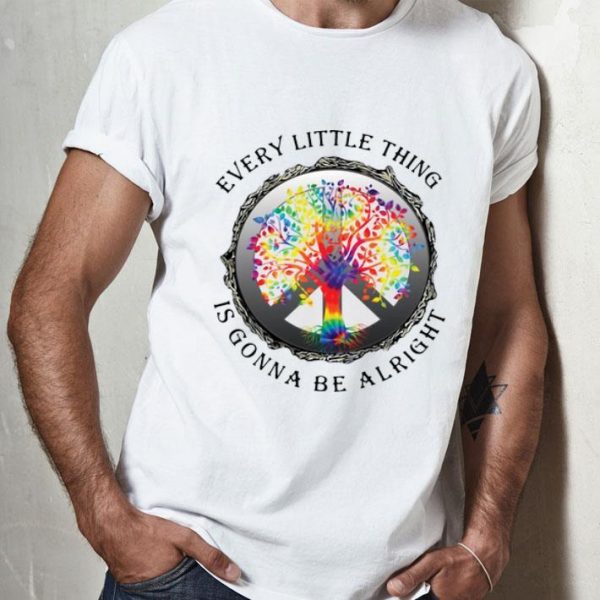 Hippie Tree Every Little Thing Is Gonna Be Alright shirt