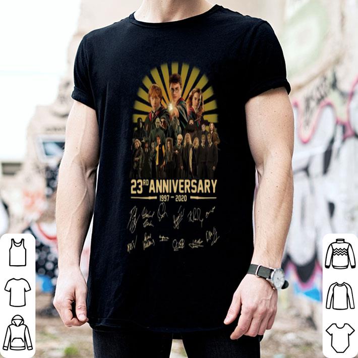 Harry Potter 23rd Anniversary 1997-2020 Signaturess shirt