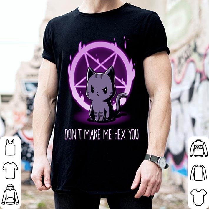 Satan Cat Don’t Make Me Hex You Cat Lovers shirt