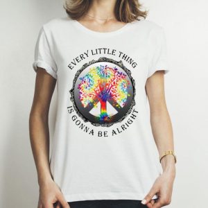 Hippie Tree Every Little Thing Is Gonna Be Alright shirt