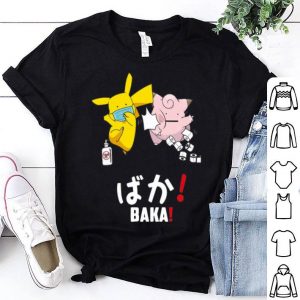 Pikachu Slap Jigglypuff Mask Covid 19 Toilet Paper Baka shirt