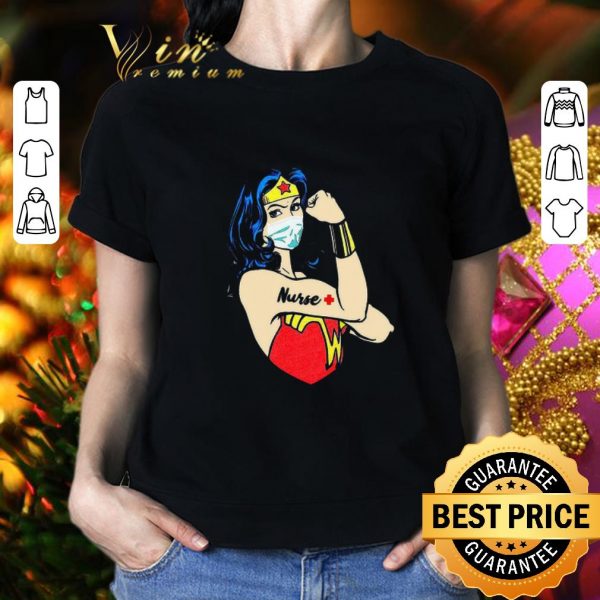 Original Strong Wonder Woman mask Nurse Coronavirus shirt 2