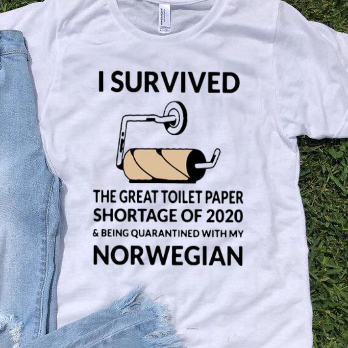 I Survived The Great Toilet Paper Crisis Shortage Of 2020 Norwegian shirt