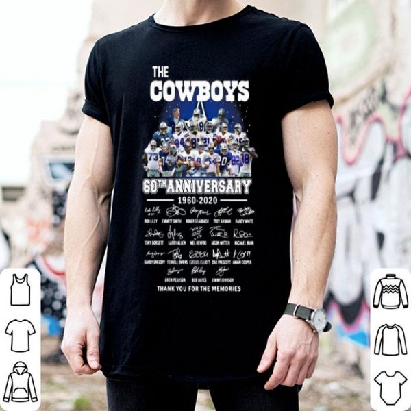 The Cowboys 60th Anniversary Thank You For The Memories Signatures