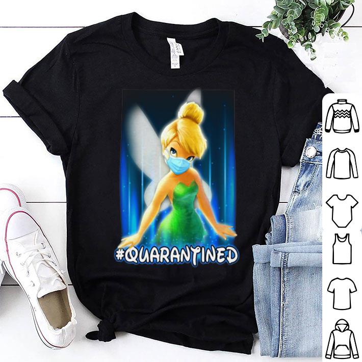 Tinker Bell Face Mask #Quarantined Covid-19 shirt