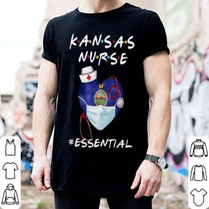 Kansas Nurse Heart Stethoscope Kansas Flag #Essential.png