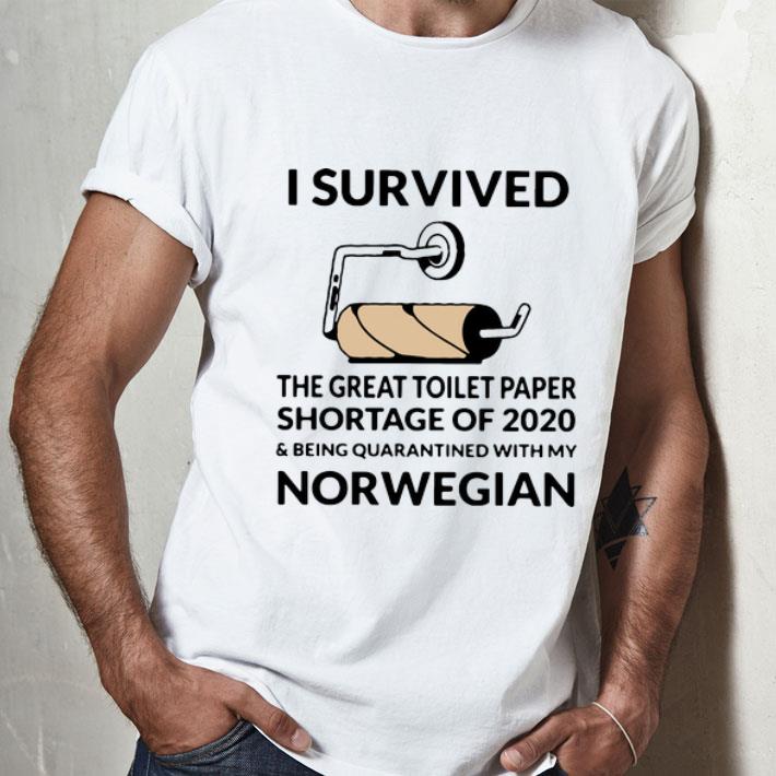 I Survived The Great Toilet Paper Crisis Shortage Of 2020 Norwegian shirt