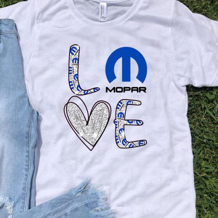 Glitter Love Mopar Logo shirt