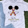 Mickey Mouse No One Fights Alone Autism Awareness