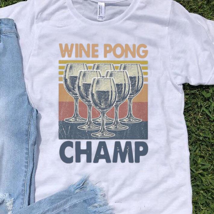 Vintage Wine Pong Champ shirt