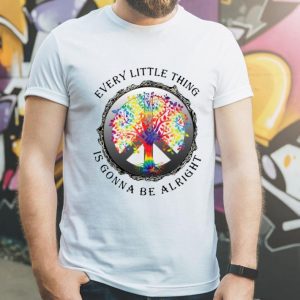 Hippie Tree Every Little Thing Is Gonna Be Alright shirt