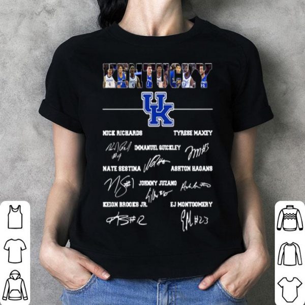 Kentucky University Players Signatures shirt