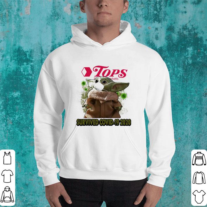 Original Baby Yoda Tops Friendly Markets Survived Covid 19 2020 Star Wars shirt