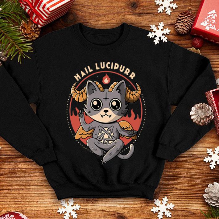 Satan Cat Hail Lucipurr Cat Lovers shirt