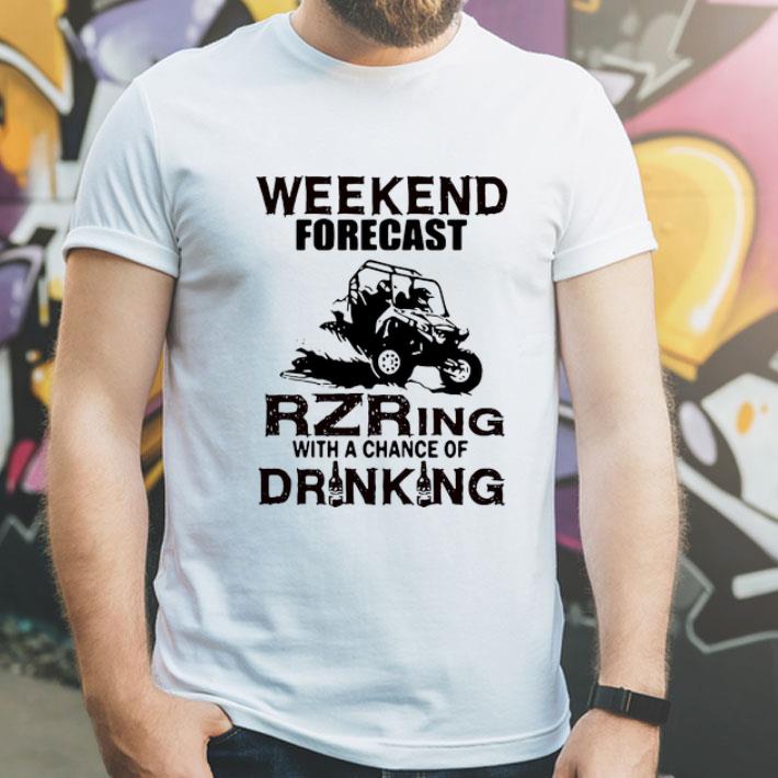 Weekend Forecast Rzring With A Chance Of Drinking shirt 8 Weekend Forecast Rzring With A Chance Of Drinking shirt