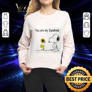 Cheap Snoopy and Woodstock you are my sunshine Peanuts version shirt 4