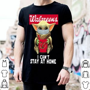 Star Wars Baby Yoda Face Mask Walgreens I Can’t Stay At Home shirt
