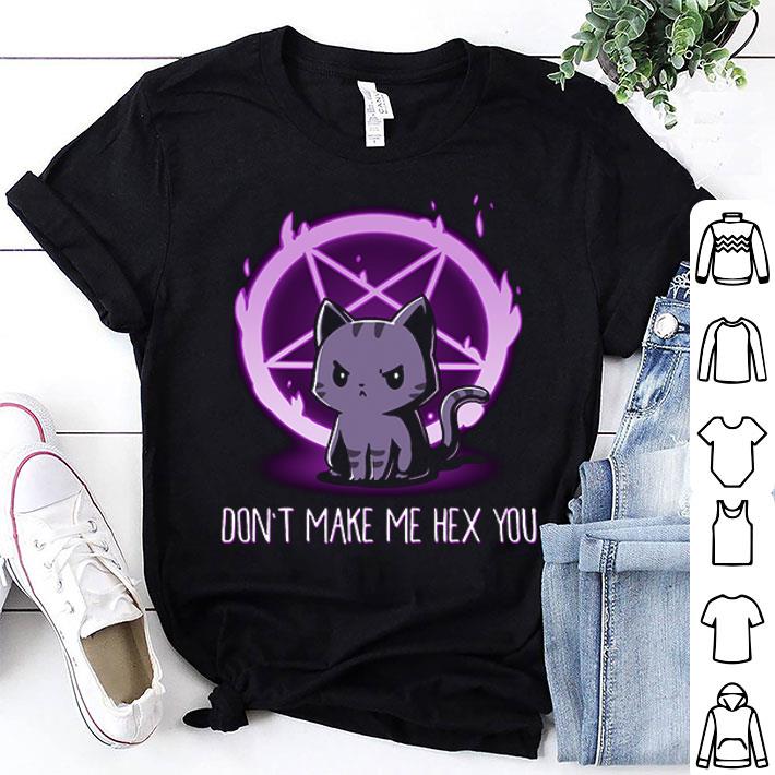 Satan Cat Don’t Make Me Hex You Cat Lovers shirt
