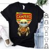 Star Wars Baby Yoda Face Mask Hug Pollo Campero shirt