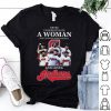 Never Underestimate A Woman Who Understands Baseball And Loves Indians shirt