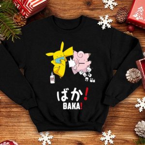 Pikachu Slap Jigglypuff Mask Covid 19 Toilet Paper Baka shirt