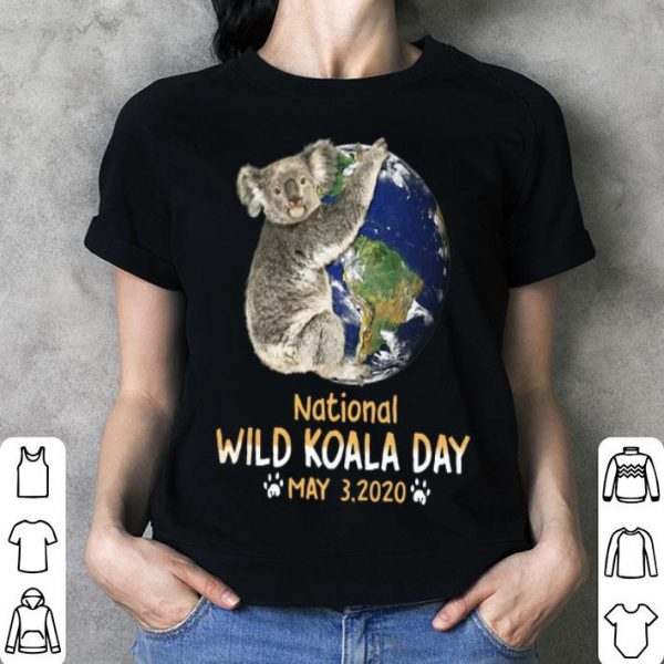 Earth National Wild Koala Day May 3 2020 shirt