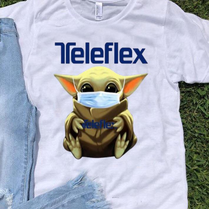 Star Wars Baby Yoda Mask Hug Teleflex shirt