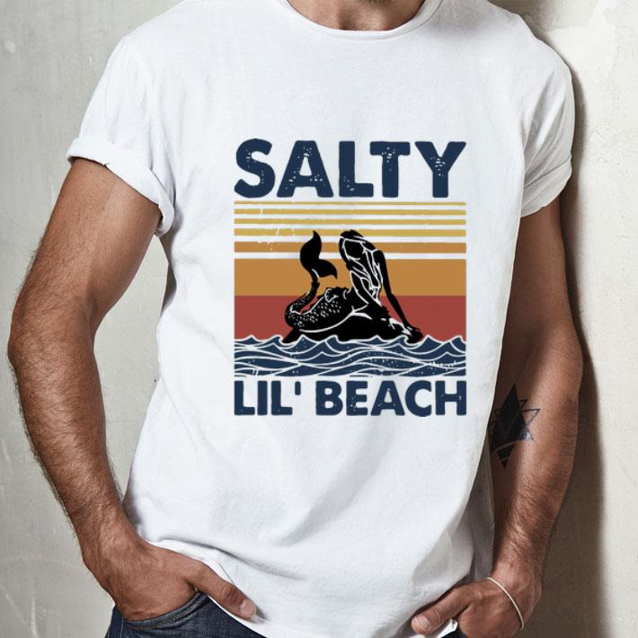 Vintage Mermaid Salty Lil’ Beach shirt