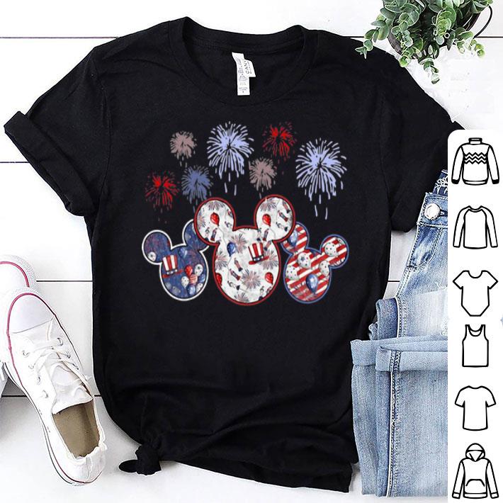 Patriotic Mouses Happy Independence Day shirt