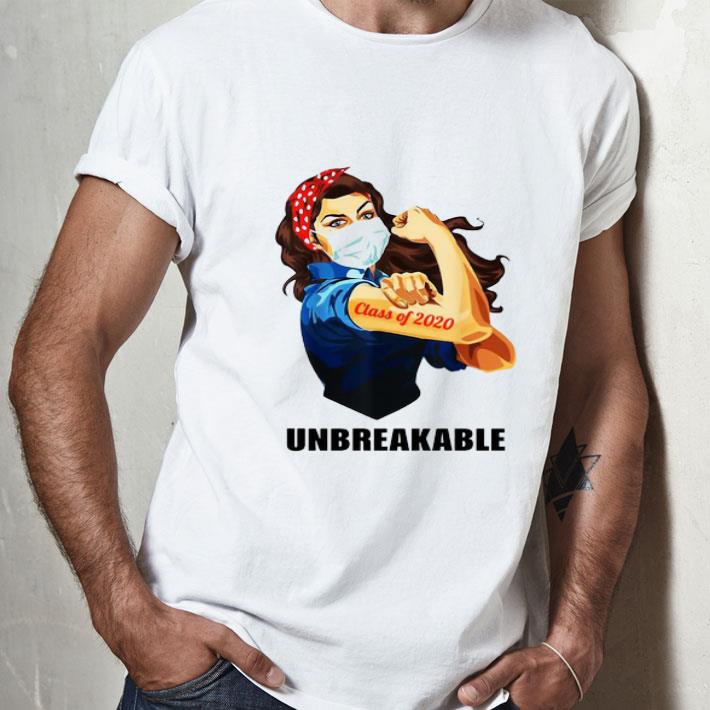 Strong Girl Mask Class Of 2020 Unbreakable Covid-19 shirt