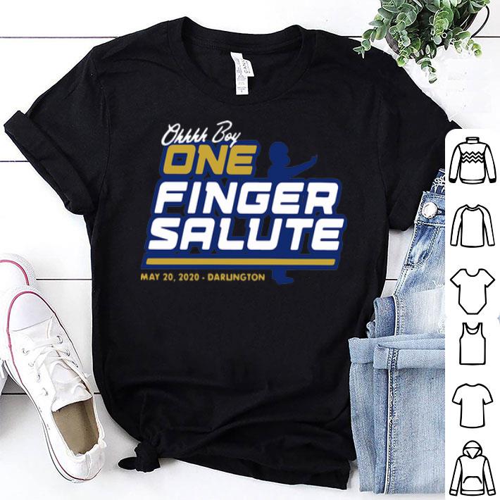 Ohhh Boy One Finger Salute shirt