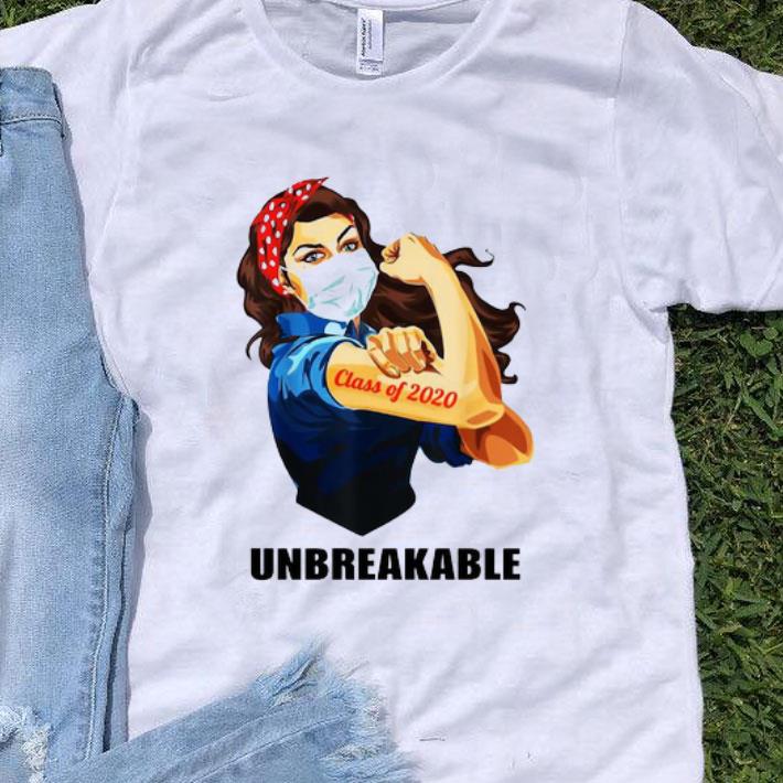 Strong Girl Mask Class Of 2020 Unbreakable Covid-19 shirt