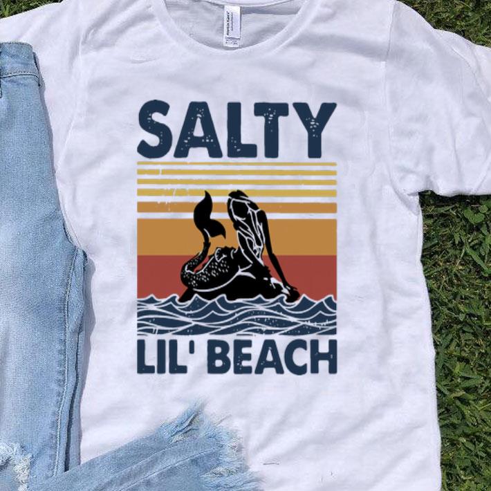 Vintage Mermaid Salty Lil’ Beach shirt