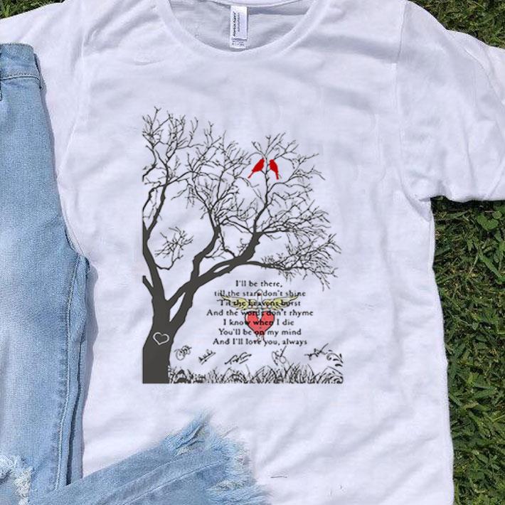 Bon Jovi Always Lyrics Tree shirt