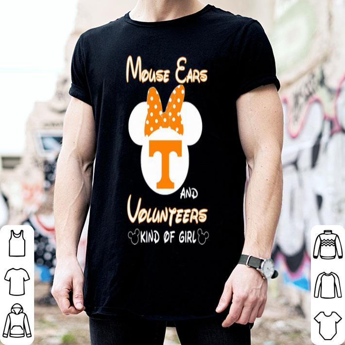 Mickey Mouse Cars And Volunteers Kind Of Girl Tennessee Volunteers shirt