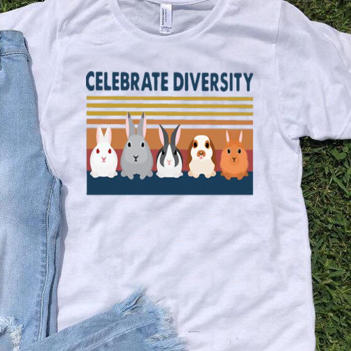 Vintage Rabbit Celebrate Diversity shirt, hoodie, sweater, longsleeve t ...