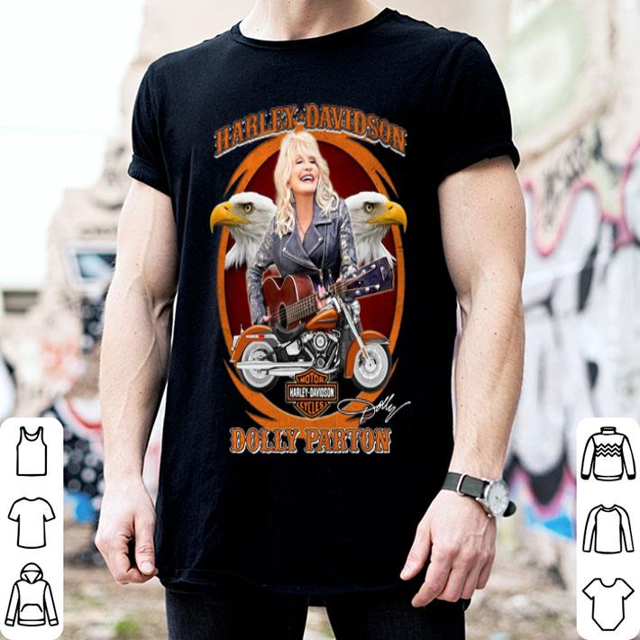 Dolly Parton Harley Davidson Signature shirt