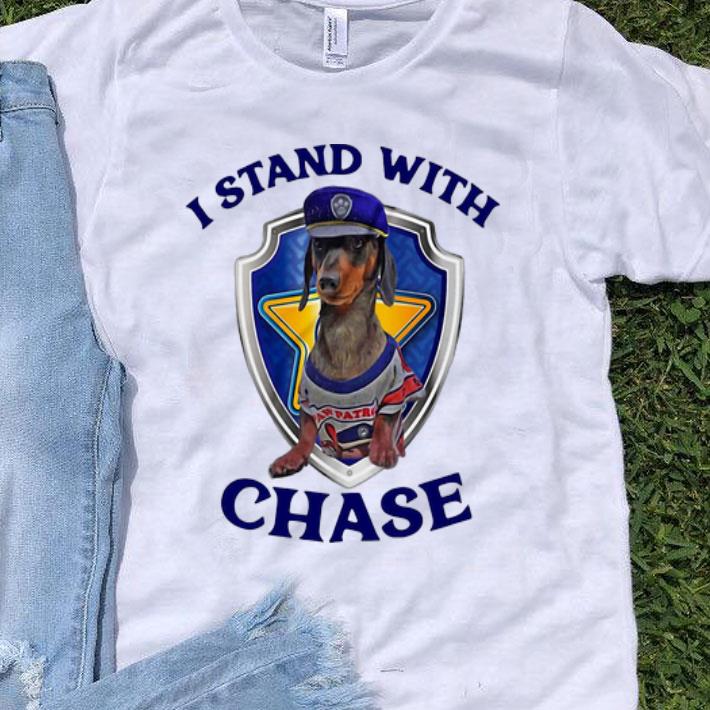 Dachshund Police I Stand With Chase shirt