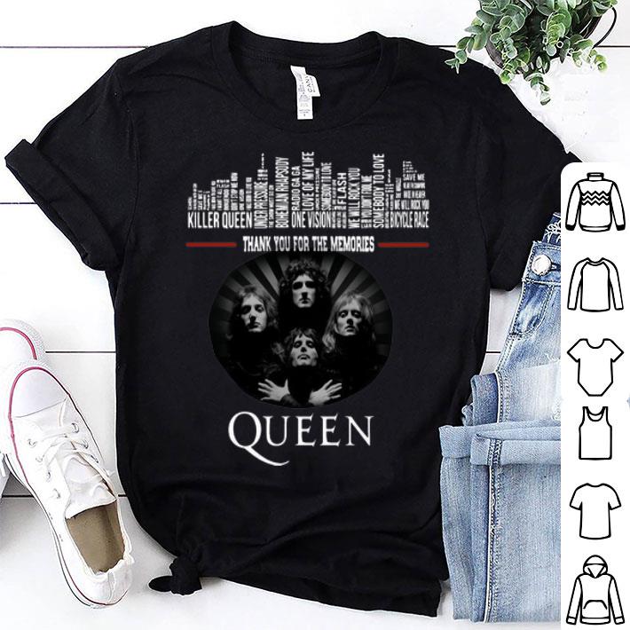 Queen Albums Thank You For The Memories shirt