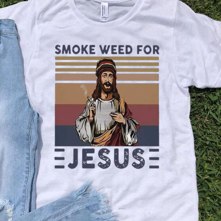 Vintage Smoke Weed For Jesus shirt