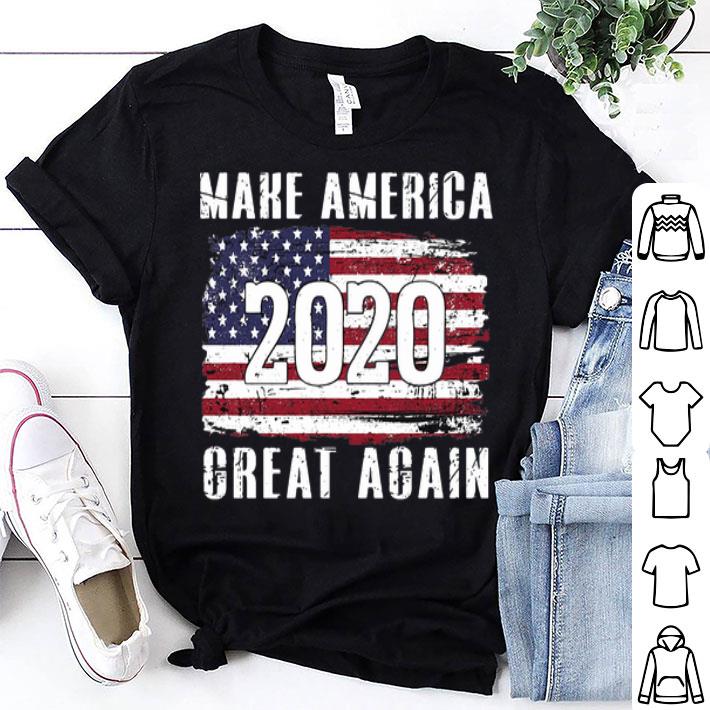 Make America Great Again 2020 American Flag shirt