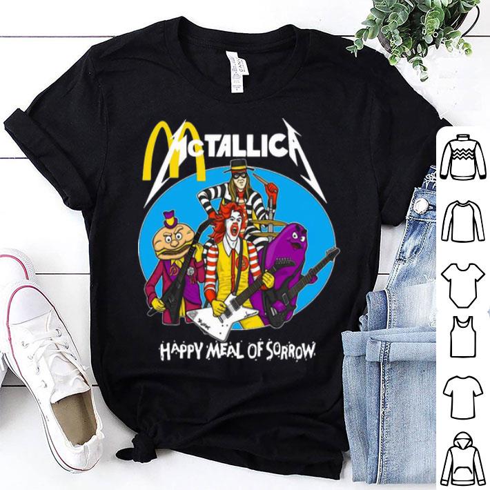 McDonald McTallica Metallica Happy Meal Of Rorrow shirt