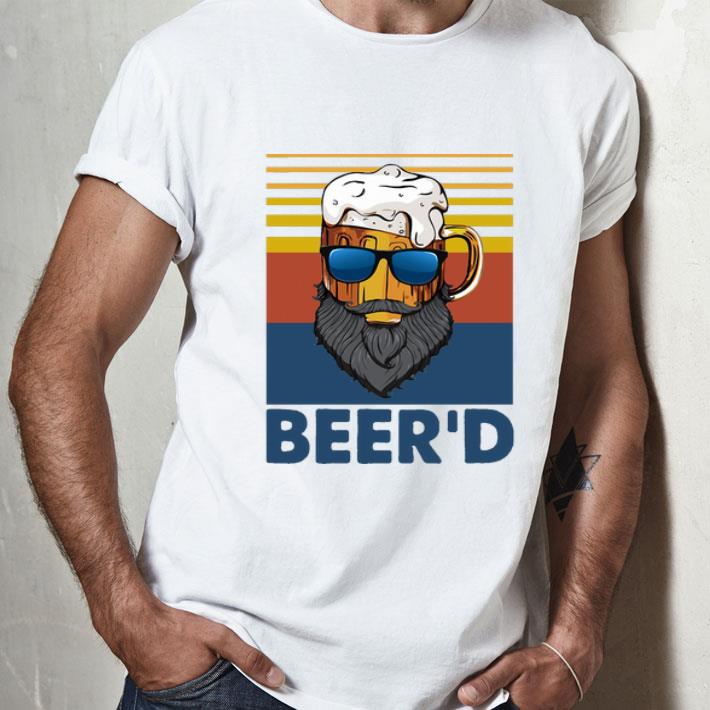 Vintage Beer Beer’d Beard Drinking shirt