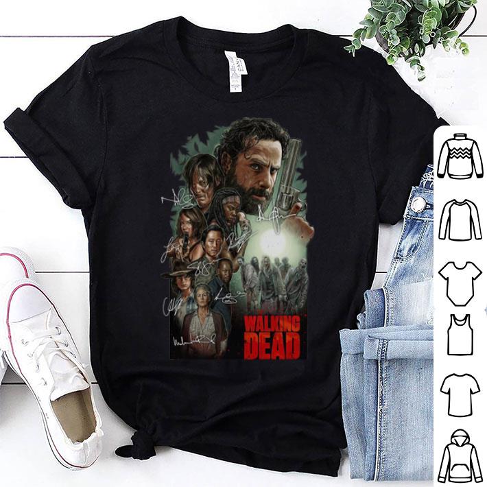 The Walking Dead Signatures shirt