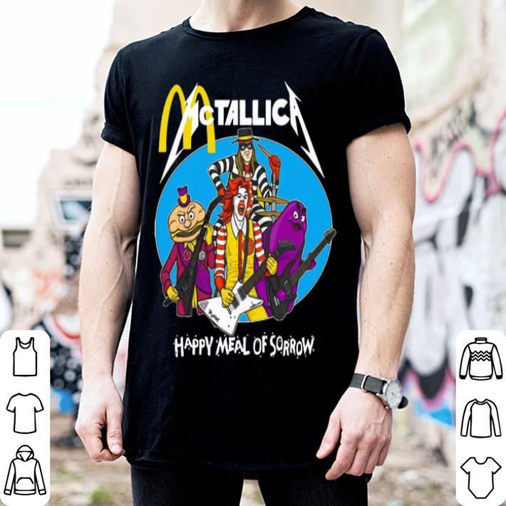 McDonald McTallica Metallica Happy Meal Of Rorrow shirt