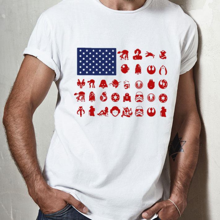 American Flag Star Wars Symbol shirt